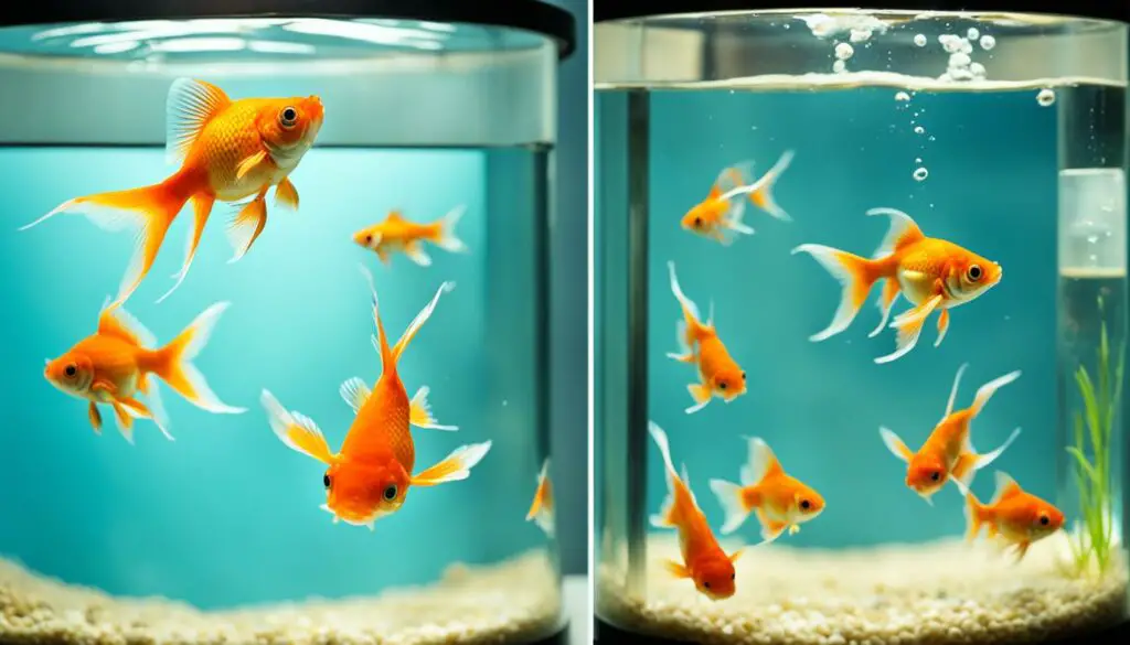 goldfish size control