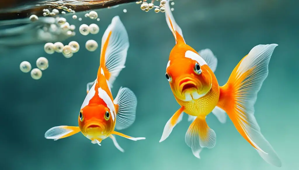 goldfish swim bladder