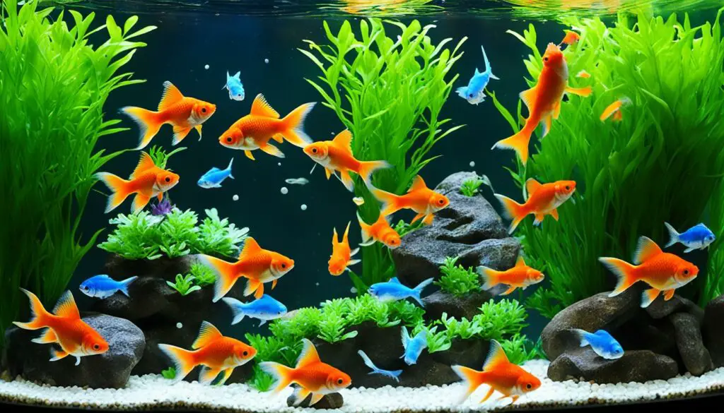 goldfish tank stocking levels