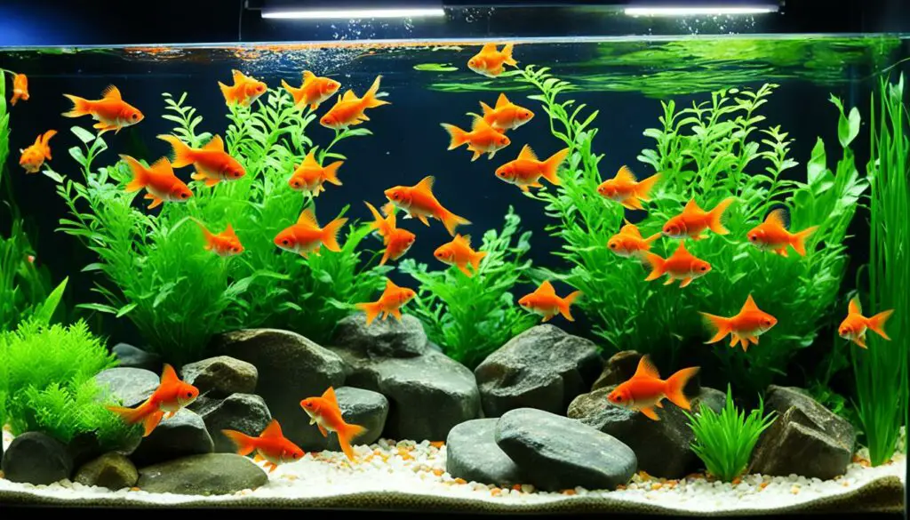 goldfish tank water quality