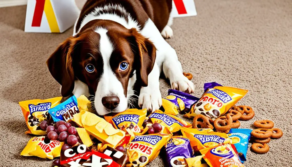 harmful snacks for dogs