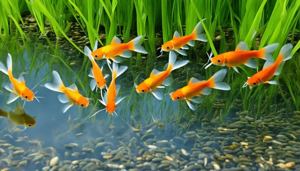 natural mosquito control for goldfish image